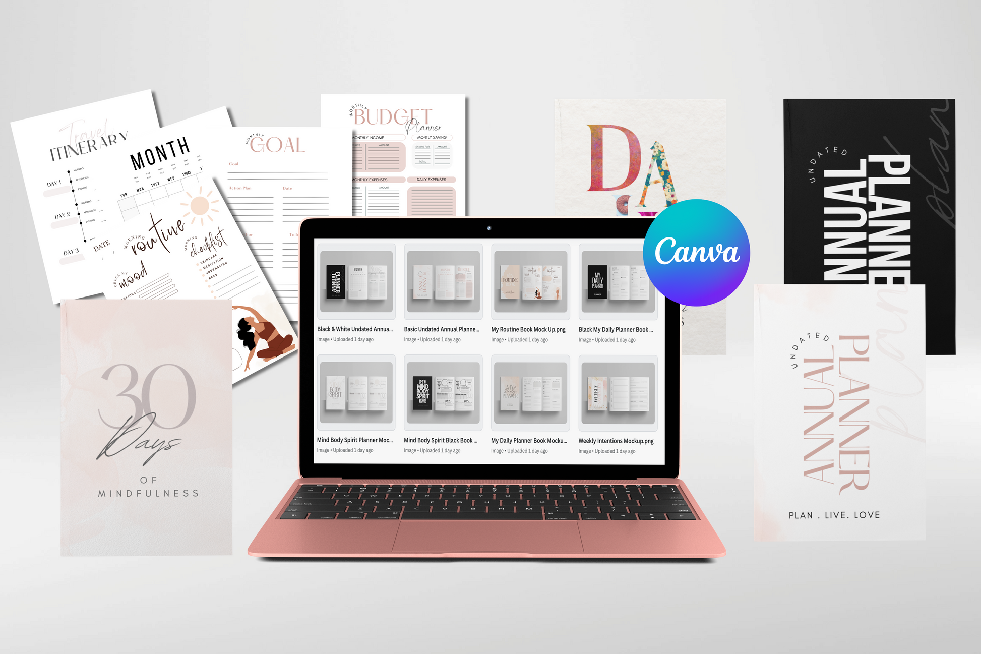 The Canva Planner Template Bundle
