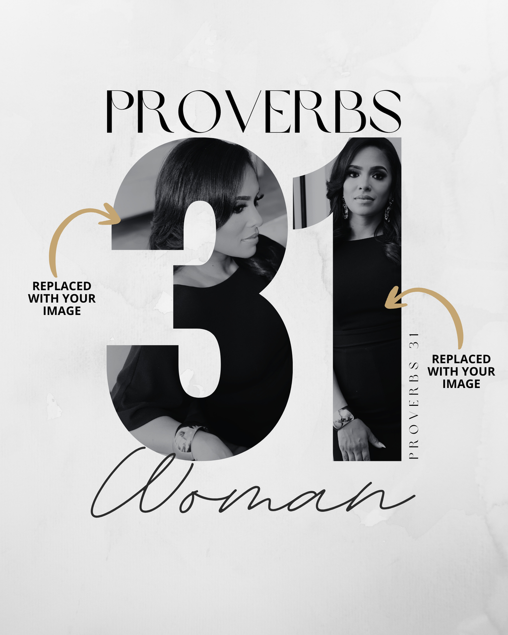 Custom Proverbs 31 Woman Poster Design (16x20 Digital File)