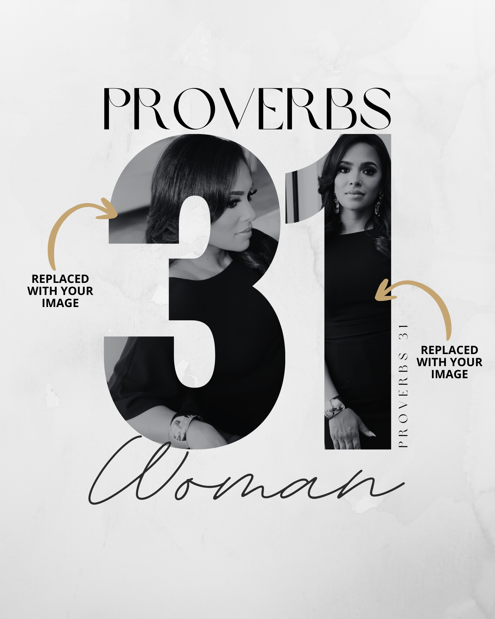 Custom Proverbs 31 Woman Poster Design (16x20 Digital File)
