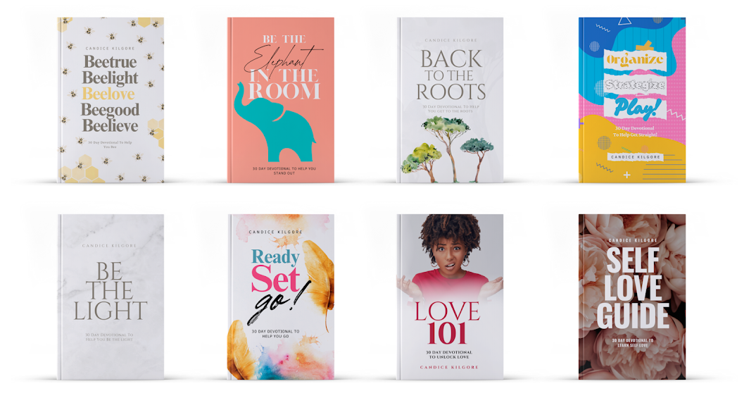 30 Day Daily Devotional Canva Templates (8 Pack)